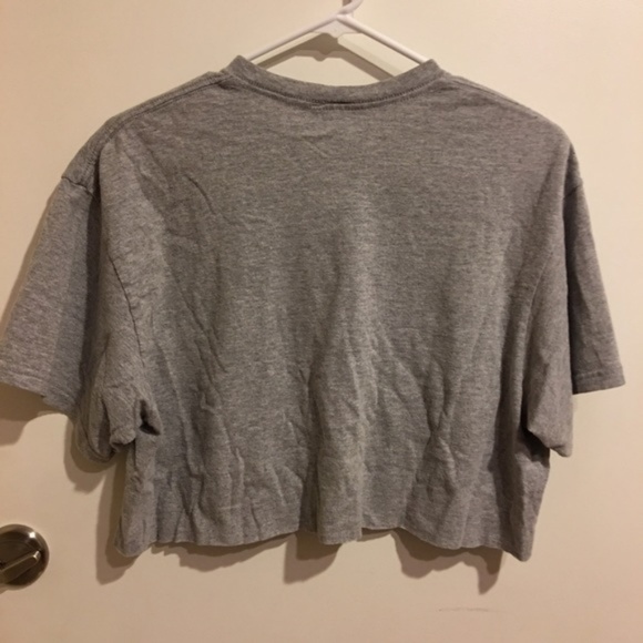 I Love New York Handmade Upcycled Crop Top L - Picture 3 of 4